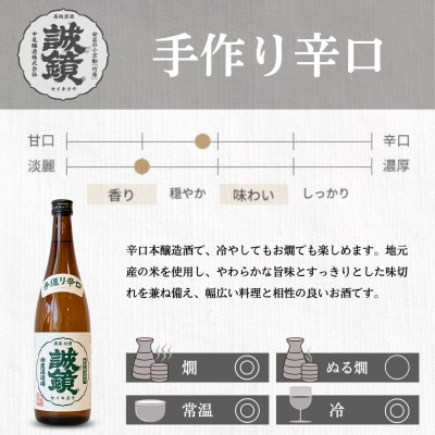 中尾醸造 誠鏡 幻 純米酒 純米吟醸 のみくらべ 720ml×3本