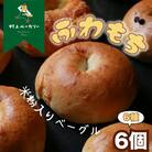 米粉ベーグル バラエティセット 6個入り 6種 村上ベーカリー【冷凍】