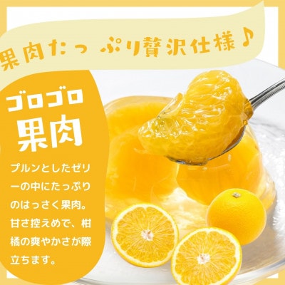 【八朔(はっさく)発祥の地】因島のはっさくゼリー　78g×15個 セット
