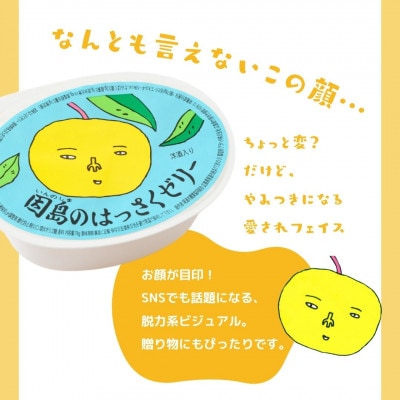 因島のはっさくゼリー　78g×計15個セット