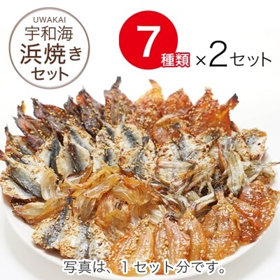 ～海鮮珍味～　宇和海の浜焼セット(7種×2セット)