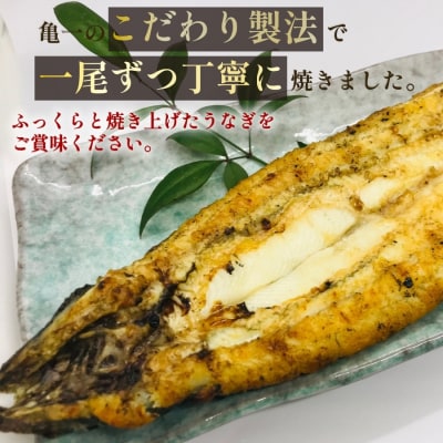国産うなぎ 手焼き 蒲焼き 白焼き 食べ比べ セット (各1本 計2尾/約240g) お食事処亀一 