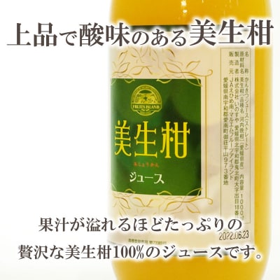 美生柑(みしょうかん)ジュース　1000ml×4本