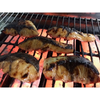 老舗亀一のはまち漬け焼き