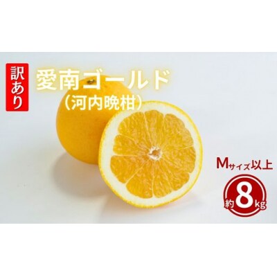 訳あり  愛南ゴールド 8kg  Mサイズ以上 みかん 蜜柑  果物 愛媛県 愛南町 和家農園