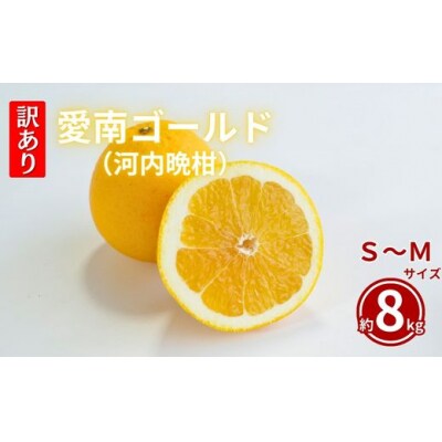 訳あり  愛南ゴールド 8kg  S~Mサイズ みかん 蜜柑  果物 柑橘 愛媛 愛南 和家農園 