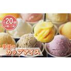 愛媛 の カップ アイス 20個 (10種×2個) 食べ比べ セット 愛南町 愛媛県 あいさと