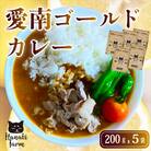 愛南ゴールドカレー 5食 カレー 河内晩柑 愛南ゴールド ごはん スパイス 香辛料 にんじん