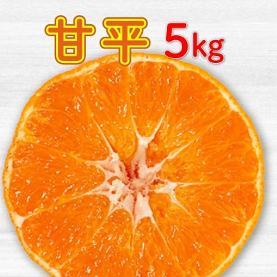 甘平5kg 精品 家庭用 みかん 中山農園 発送期間: 2025年2月1日～
