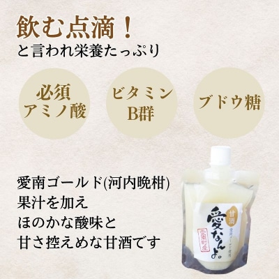 愛南ゴールド 入り 甘酒 (150g×2本) 5000円 あま酒 パウチ 愛南町 愛なんよ