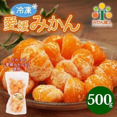冷凍愛媛みかん 500g×1袋 冷凍みかん ミカン 冷凍ミカン みかん職人武田屋