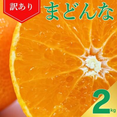 先行受付 訳あり まどんな 2kg マドンナ みかん 愛果28号 愛媛県 愛南町 愛なんよ