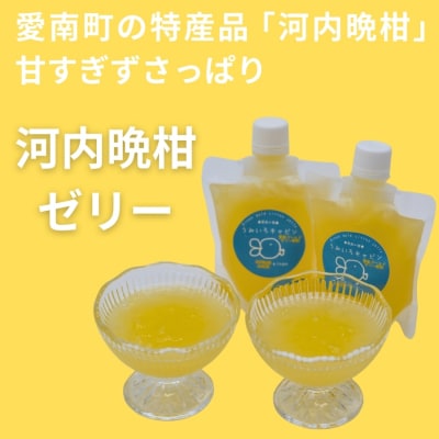 河内晩柑 ( 愛南ゴールド ) ジュース 720ml 1本 河内晩柑 ゼリー 180g 3個 セット