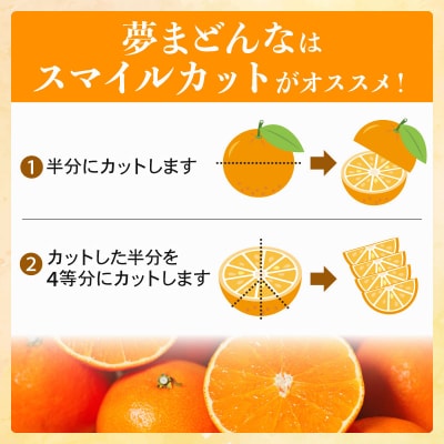 先行受付【紅まどんなと同品種】夢まどんな5kg  訳あり みかん 愛南町 みかん職人武田屋