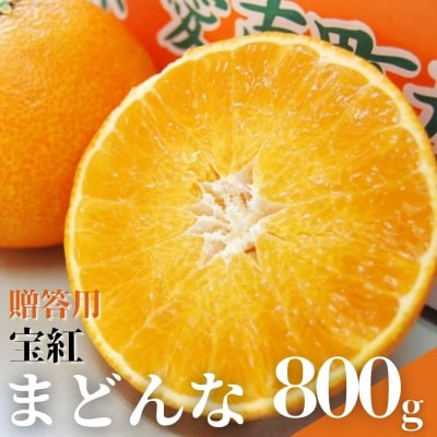 【紅まどんなと同品種】【贈答用】 宝紅まどんな 800g 愛媛県 愛南町 吉本農園