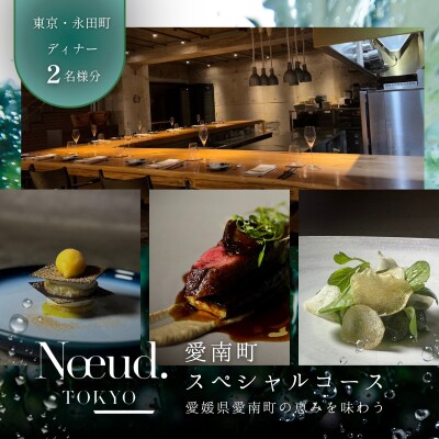 【永田町　フレンチ】Noeud.TOKYO「愛南町スペシャルコース」2名様