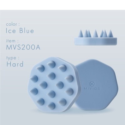 MIVIOS ヘッドスパブラシ ハード アイスブルー/MVS200A