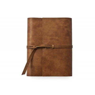 【KAKURA】紐巻きA5システム手帳 アンティークブラウン