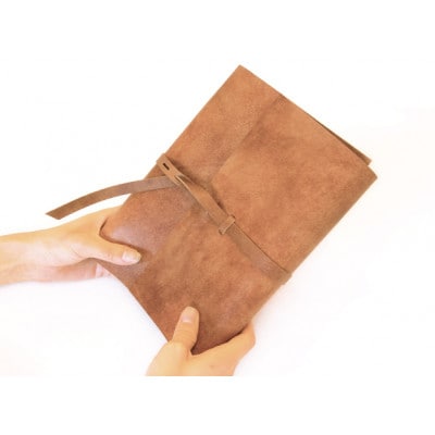 【KAKURA】紐巻きA5システム手帳 アンティークブラウン