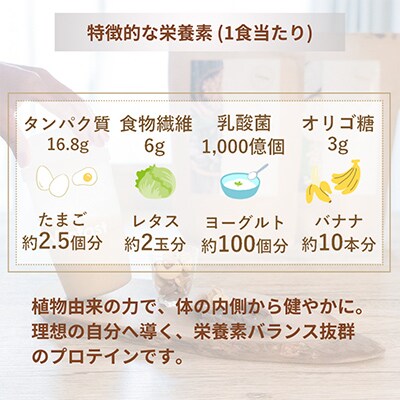 【毎月定期便】Vitafast腸活プロテイン きなこ2袋 シェイカー1個付全6回
