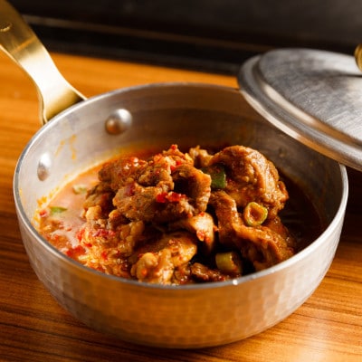 辛いすじカレー&辛いすじ煮込みセット