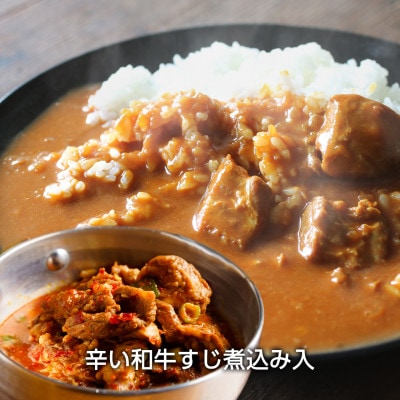 辛いすじカレー&辛いすじ煮込みセット