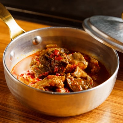 よしもと煮込み3種&炭火焼きスペアリブ2本