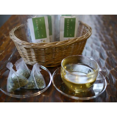 体をきれいに!神が宿る草まこも入りハーブティー　まこもはれやかブレンド 6p