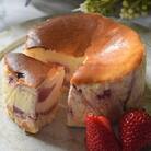 苺月〜ストロベリームーン〜(苺のチーズケーキ12cm)