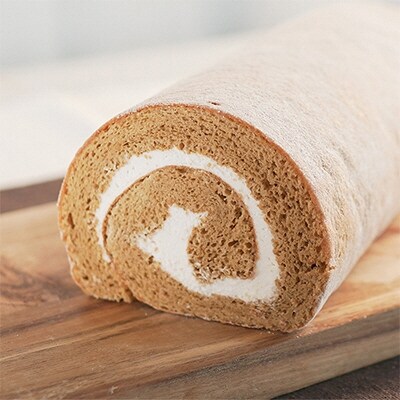 たっぷり地鶏卵のロールケーキ(モカ)