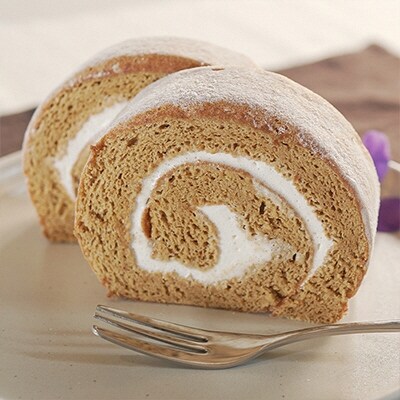 たっぷり地鶏卵のロールケーキ(モカ)