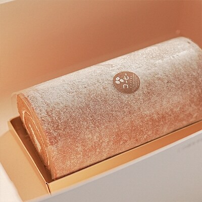 たっぷり地鶏卵のロールケーキ(モカ)