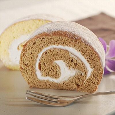 たっぷり地鶏卵のロールケーキ2本セット