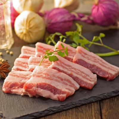 【国産】力豚 豚肉 焼肉3種 900g (バラ300g 肩ロース200g ロース400g) 焼き肉