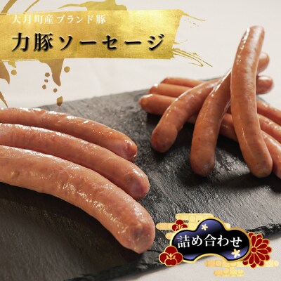 【国産】力豚 ソーセージ6本×2 フランクフルト3本×3 詰め合わせ ウインナー 食べ比べ おすすめ