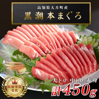訳あり 不定貫 国産 まぐろ 本マグロ 刺身 赤身 中トロ 大トロ 3種 450g 養殖