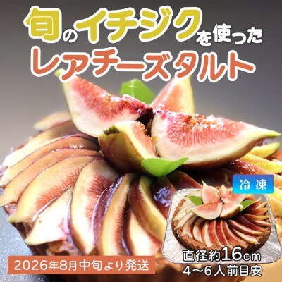 いちじく レアチーズタルト いちじくたっぷり タルト イチジク 冷凍 スイーツ 洋菓子 デザート 季