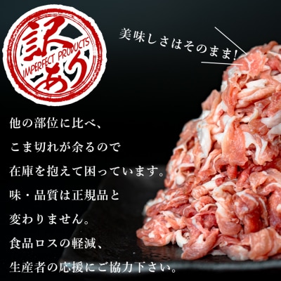 【訳アリ】国産 豚肉 豚コマ 4kg 豚こま こま切れ 切り落とし ブランド豚 大容量 家庭用