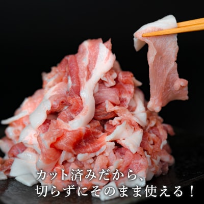 【訳アリ】国産 豚肉 豚コマ 4kg 豚こま こま切れ 切り落とし ブランド豚 大容量 家庭用