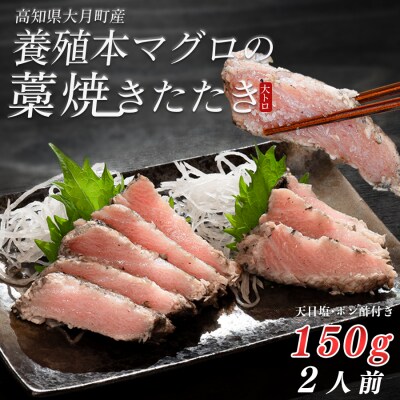 本マグロ 大トロ 藁焼き たたき150g 黒潮本まぐろ 本マグロ まぐろ マグロ 冷凍 田野屋銀象