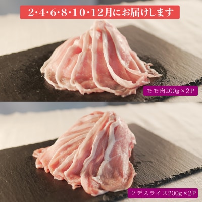 【定期便 6回】ブランド豚 力豚しゃぶしゃぶセット