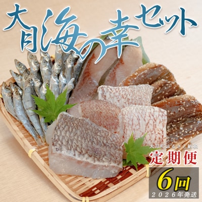 【定期便 6回】大月海の幸セット