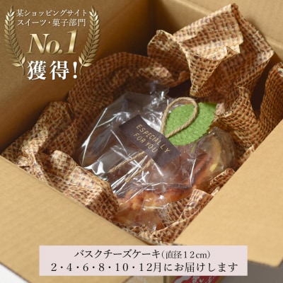 【定期便 6回】バスクチーズケーキ