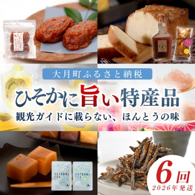 【定期便 6回】地元で愛される ローカルな魅力が詰まった特産品 セット おすすめ ご当地 グルメ