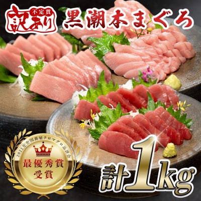 訳あり 不定貫 国産 本マグロ 赤身 中トロ 大トロ 3種セット 1kg 養殖 刺身 さしみ