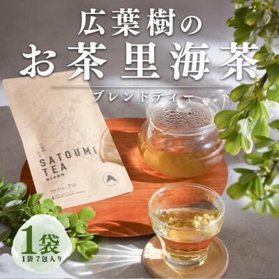 広葉樹のお茶 里海茶 ブレンド 1袋 7パック入り カフェインフリー 自然栽培 野草茶 高知県 大月