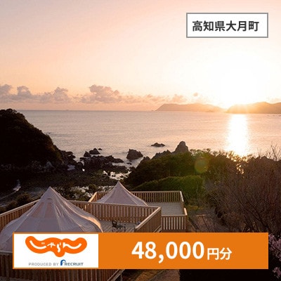 【じゃらんふるさと納税クーポン】 高知県大月町でつかえる48,000円 クーポン
