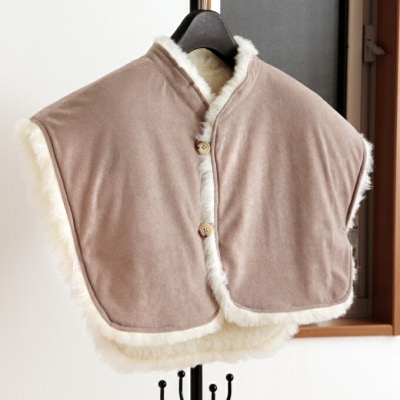 【令和7年12月1日より価格を見直しました】【熟睡に】メリノン「おやすみベスト」(ベージュ)