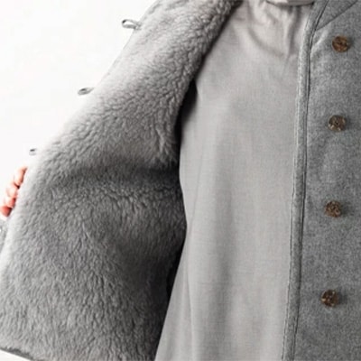 【令和7年12月1日より寄附金額を見直し予定です】メリノン「やわらかベスト」Mサイズ グレー