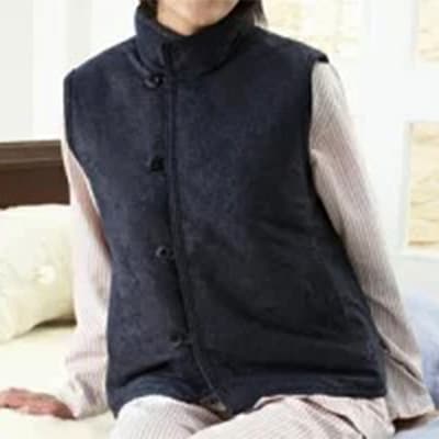 メリノン「羊毛ベスト」男女兼用 Lサイズ グリーン